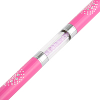 Cienki pędzelek do stylizacji paznokci narzędzie rzeźbiony kryształ ultra-cienki pióro do rysowania linii ciągnąć drut fototerapia kwiat podwójne pióro metalowe pióro 5